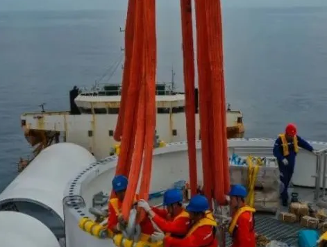 海上作业平台大型设备起吊用柔性吊装带