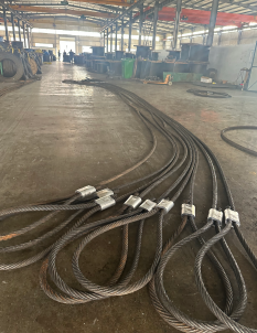 钢丝绳索具与卸扣协同助力引风机顺利完成起吊搬运